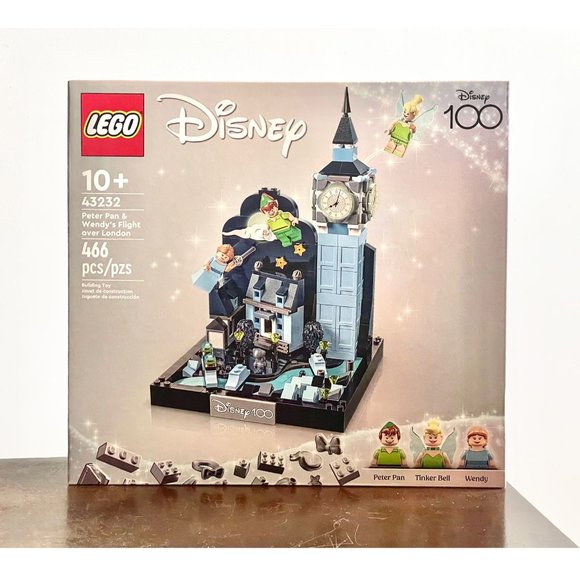LEGO 43232 Disney 100 Peter Pan & Wendy’s Flight over London Building Set NIB - Picture 1 of 15